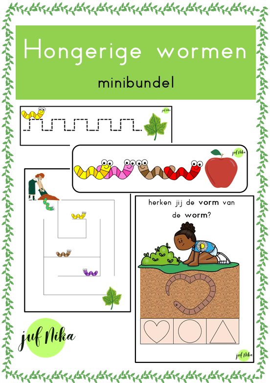 Minibundel hongerige wormen
