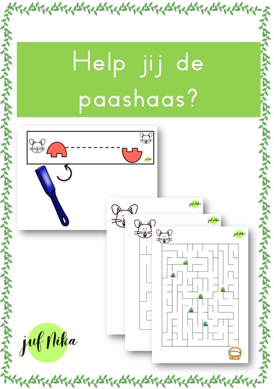 Help jij de paashaas?