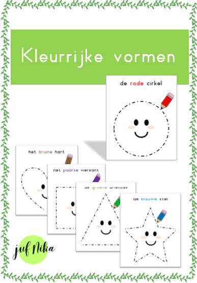 Kleurrijke vormen