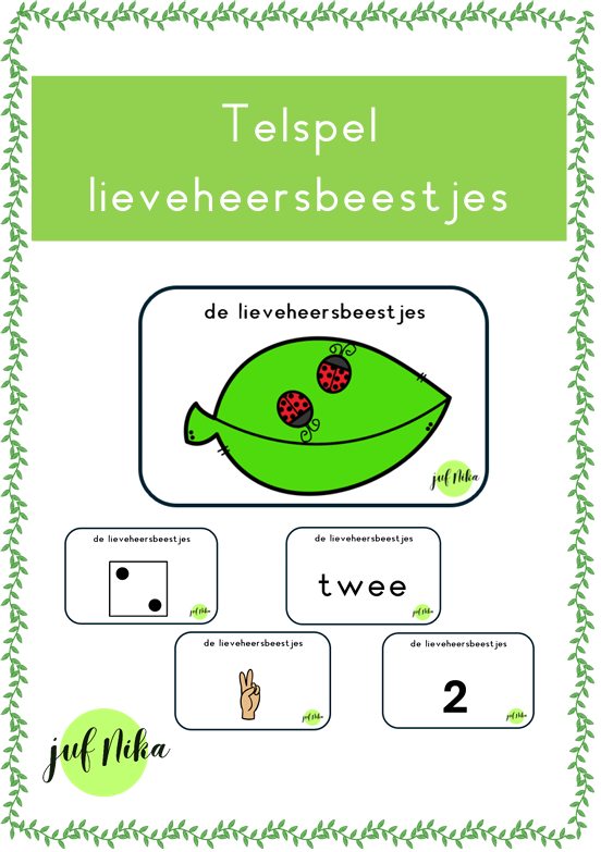 Telspel lieveheersbeestjes
