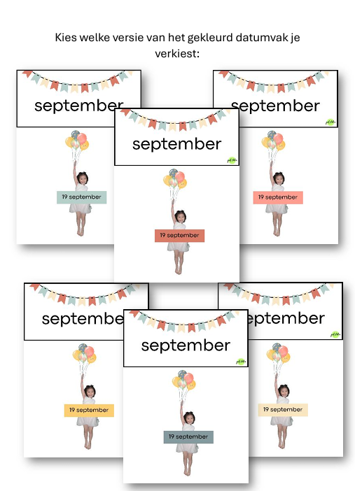 Verjaardagskalender - Afbeelding 2