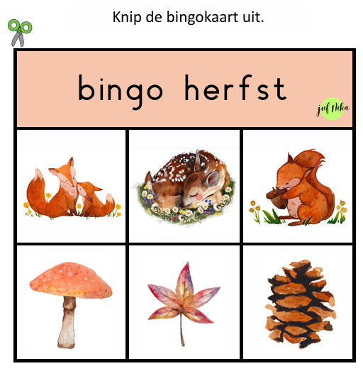 Bingo herfst - Afbeelding 3