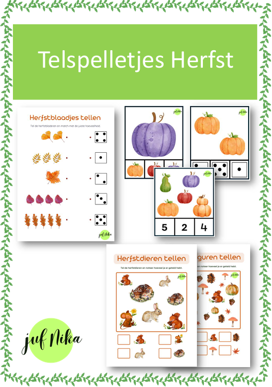 Telspelletjes Herfst
