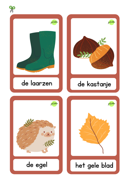 Herfst matchingspel - Afbeelding 4