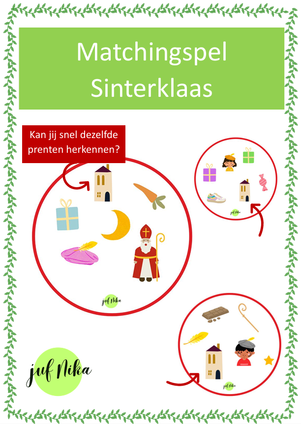 Matchingspel Sinterklaas