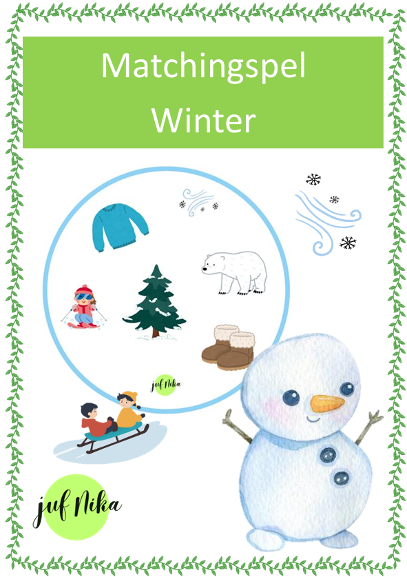 Matchingspel Winter