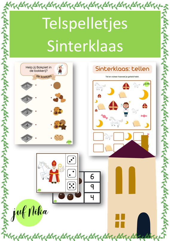 Telspelletjes Sinterklaas