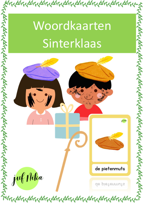Woordkaarten Sinterklaas
