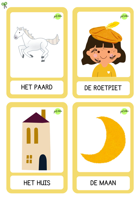Woordkaarten Sinterklaas - Afbeelding 3