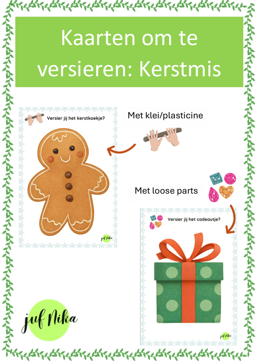 Versierkaarten Kerstmis