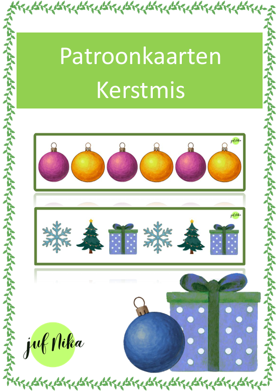 Patroonkaarten Kerstmis