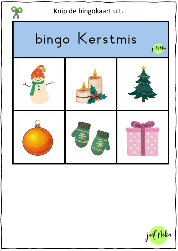 Bingo Kerstmis - Afbeelding 2
