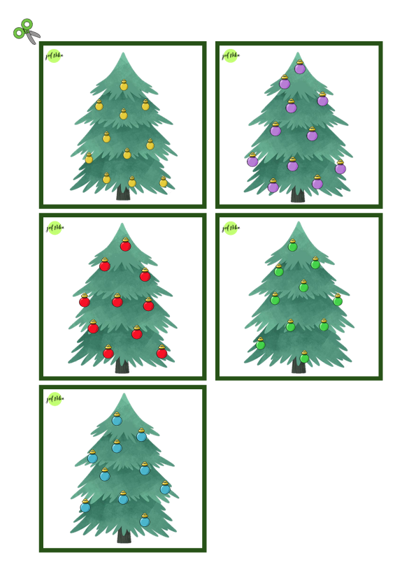 Kerstbomen matrix - Afbeelding 4