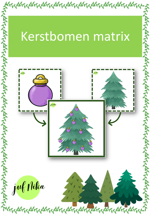 Kerstbomen matrix