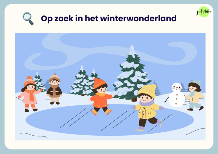Zoekprenten winter - Afbeelding 3