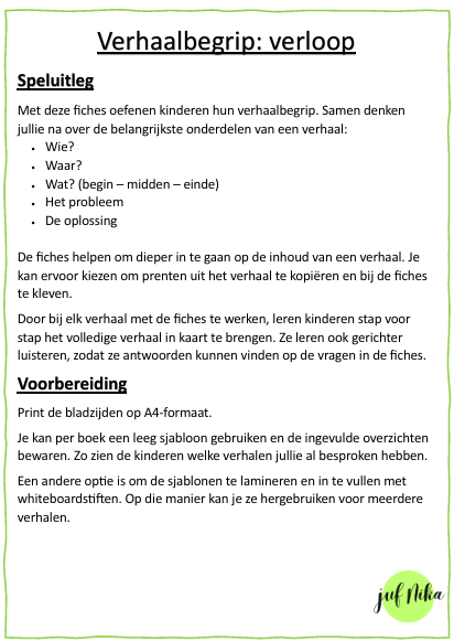 Verhaalbegrip - Afbeelding 4