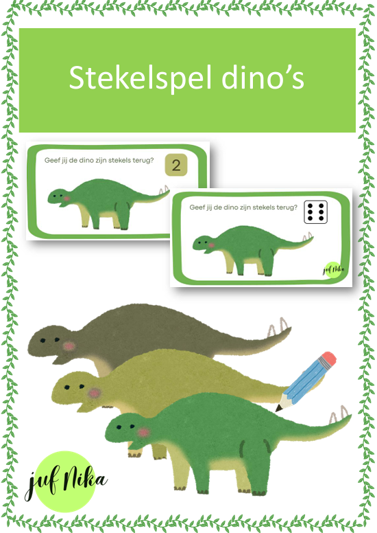 Stekelspel dino's
