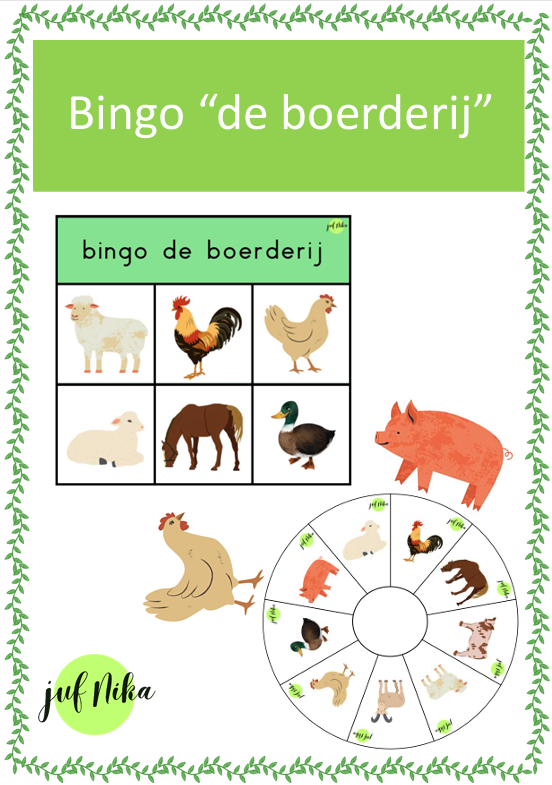 Bingo de boerderij
