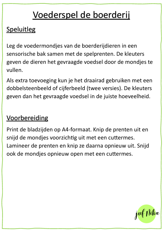 Voederspel de boerderij - Afbeelding 2